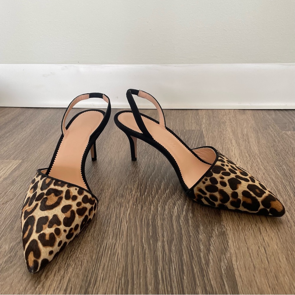 Never Worn J Crew Slingback Pumps
